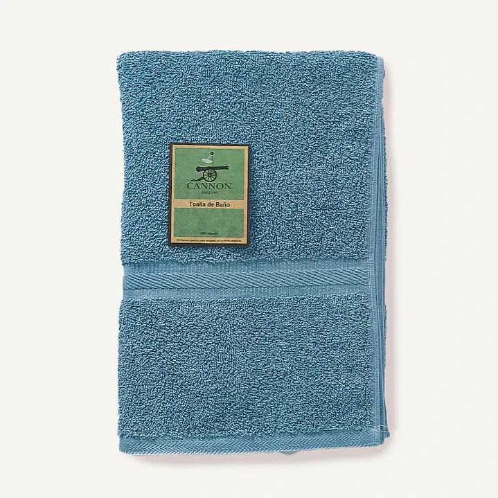 Toalla CANNON para cuerpo 500 grs – Azul. Grosor y absorción superior 1