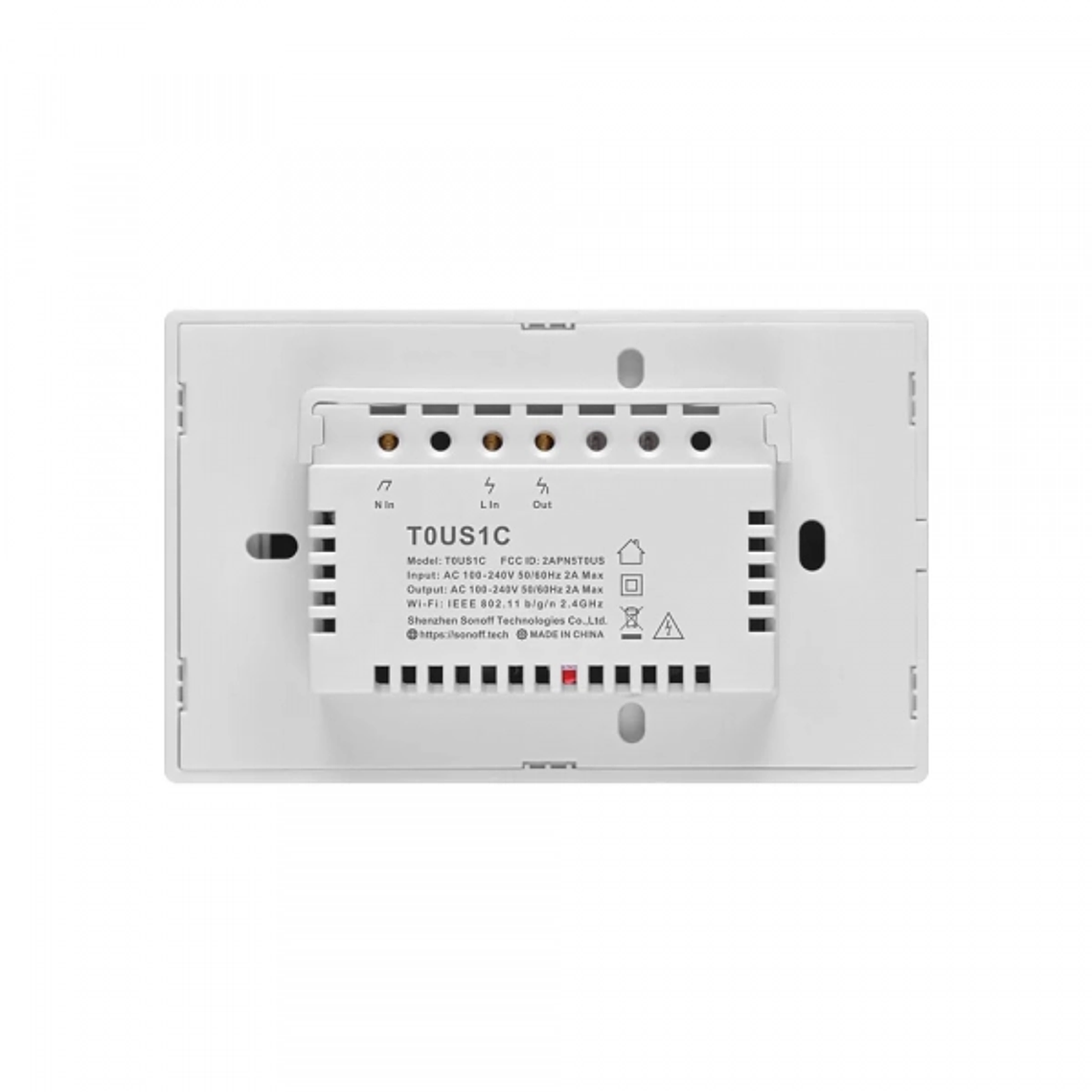 Interruptor de Pared Sonoff de 1 Canal WiFi (Sonoff)  3