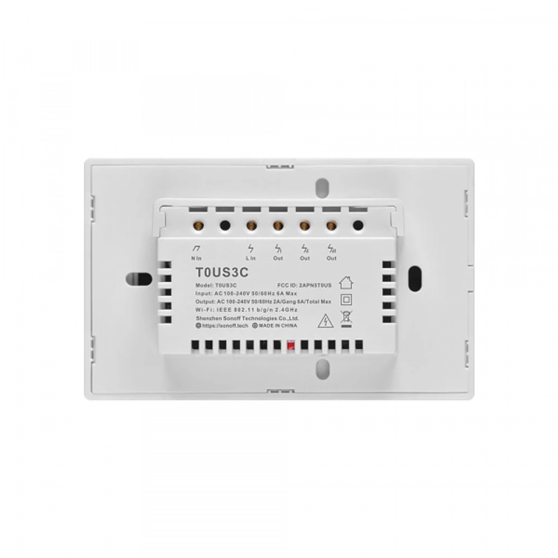 Interruptor de Pared Sonoff de 3 Canales WiFi (Sonoff) 3