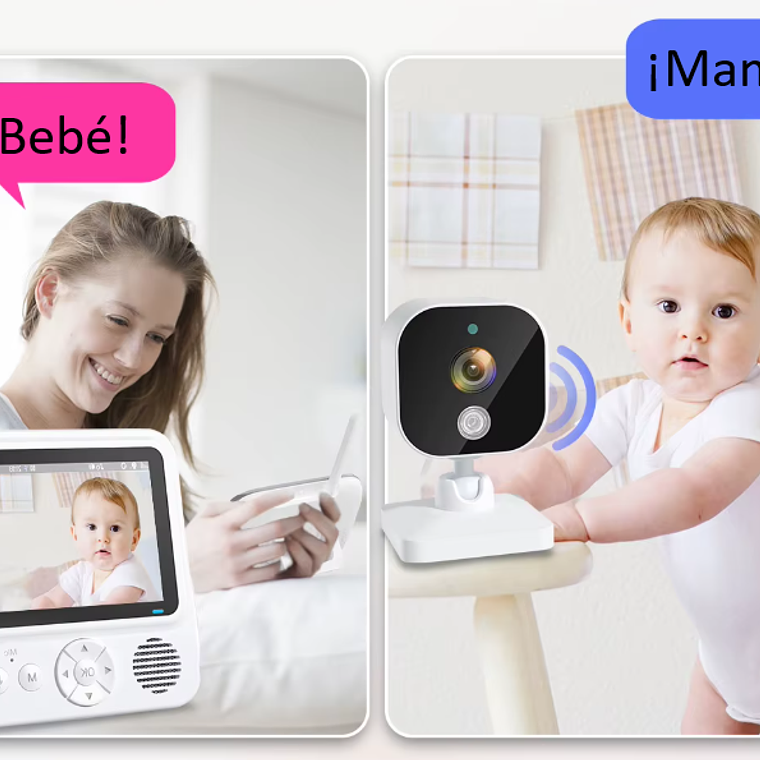 Monitor de Bebé pantalla 2.8