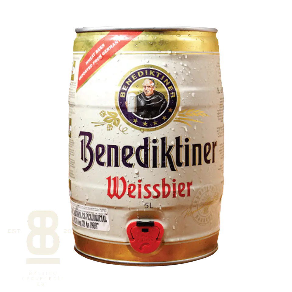 Benediktiner weissbier Barril 5L 1