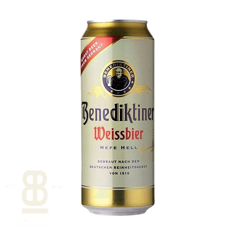 Benediktiner weissbier Lata 500ml