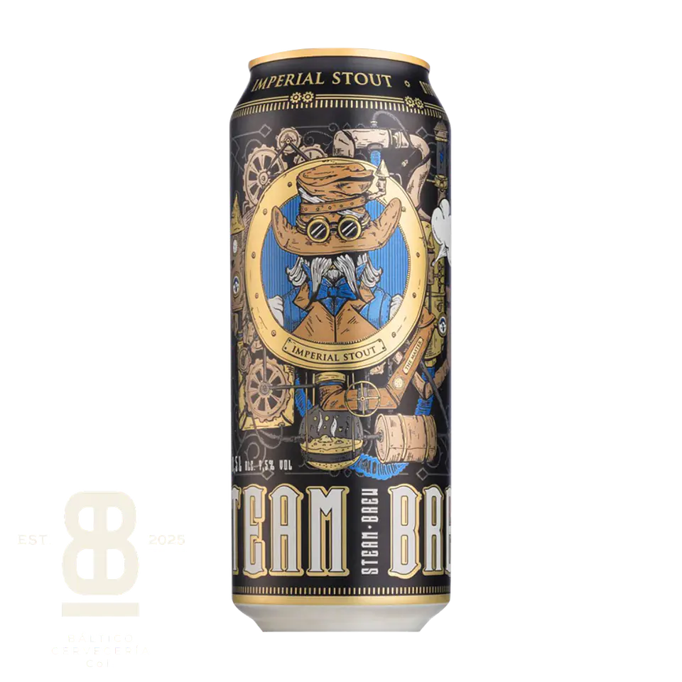Steam Brew imperial stout Lata 500ml 1