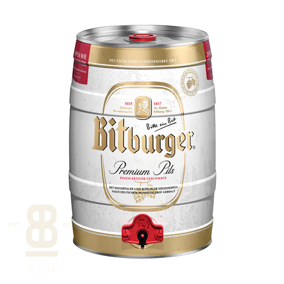 Bitburger premium Barril 5L 1