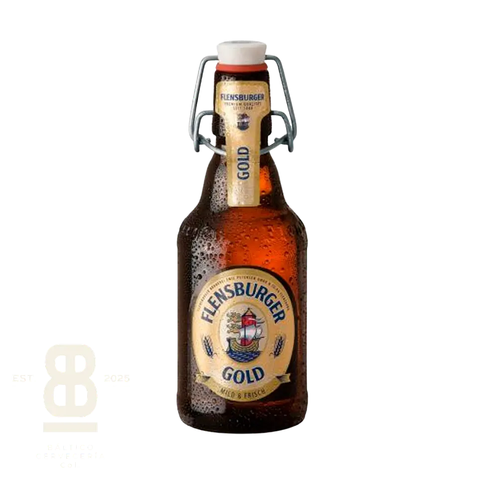 Flensburger Gold Botella 330ml 1