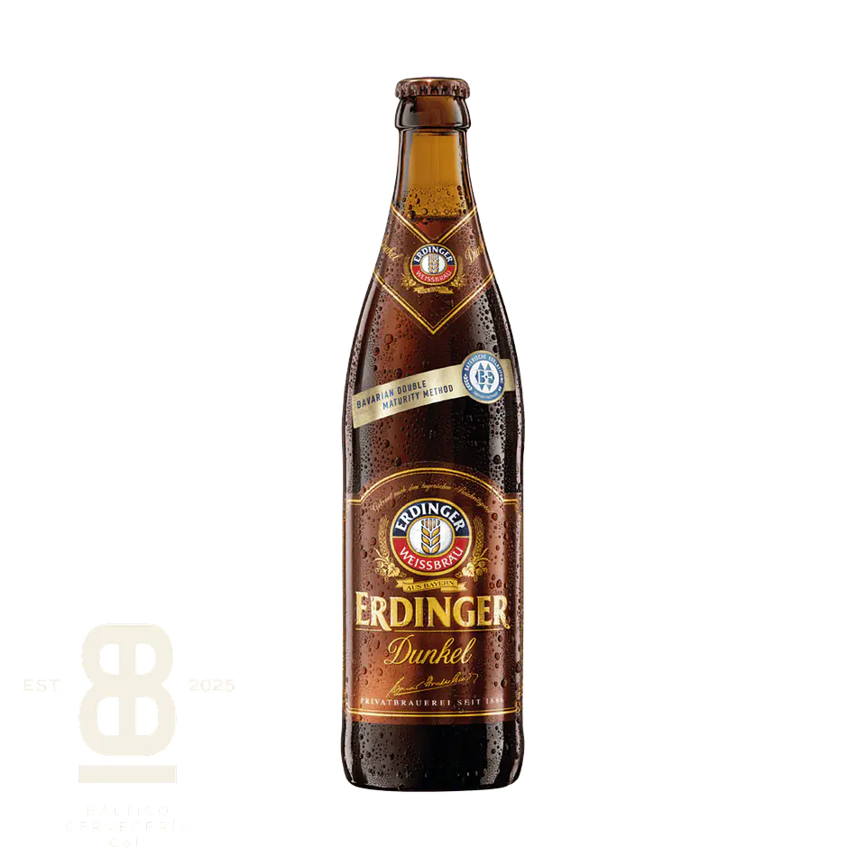 Erdinger dunkel Botella 500ml 1