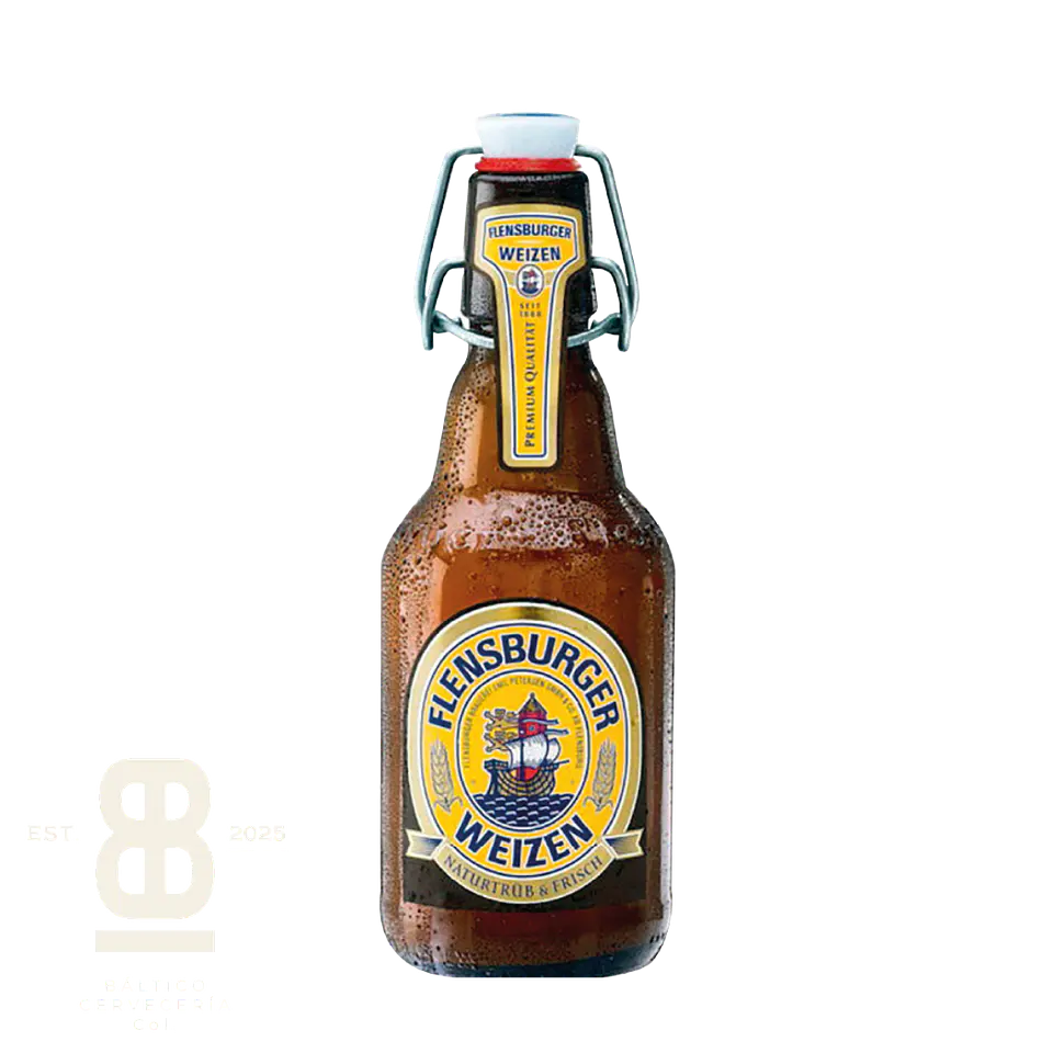 Flensburger weizen Botella 330ml 1