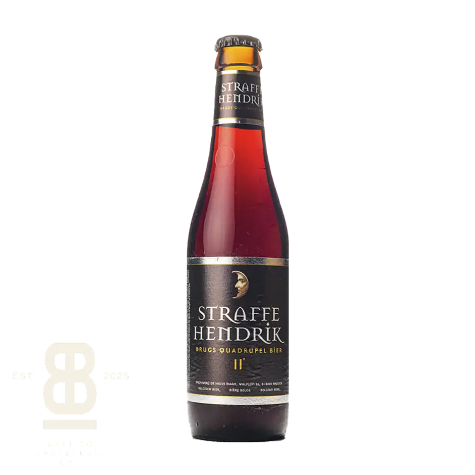 Straffe hendrik quadrupel Botella 330ml 1