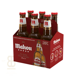 Sixpack Mahou cinco estrellas
