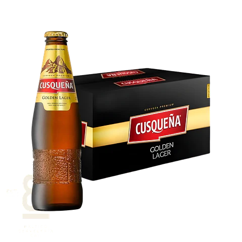 Caja Cusqueña Dorada x24 botellas 330ml