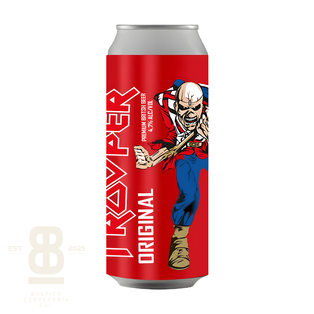 Trooper Iron Maiden Lata 500ml 1