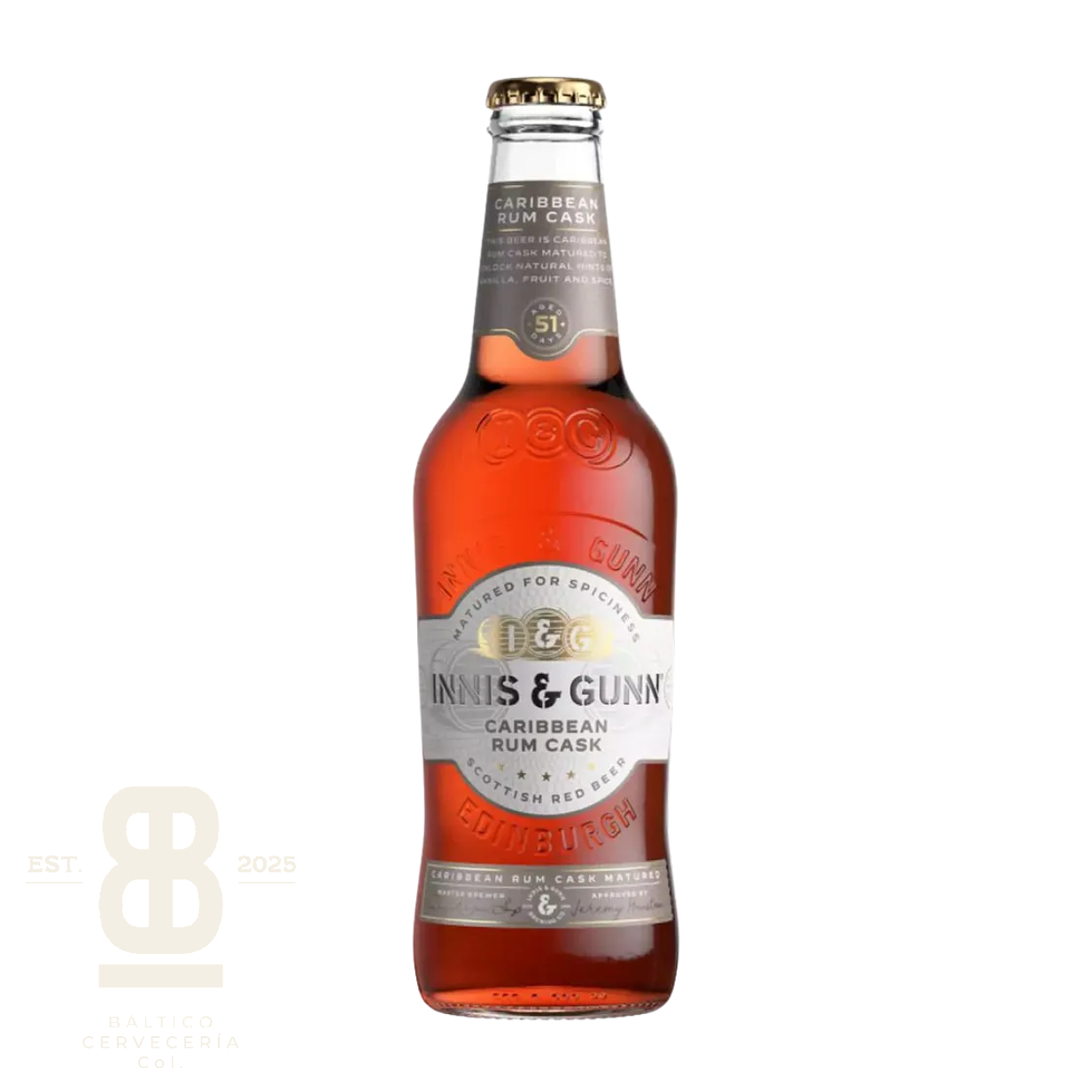 Innis & Gunn Caribbean Rum Botella 330ml 1
