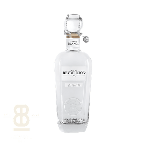 Tequila Revolución Reposado Cristalino