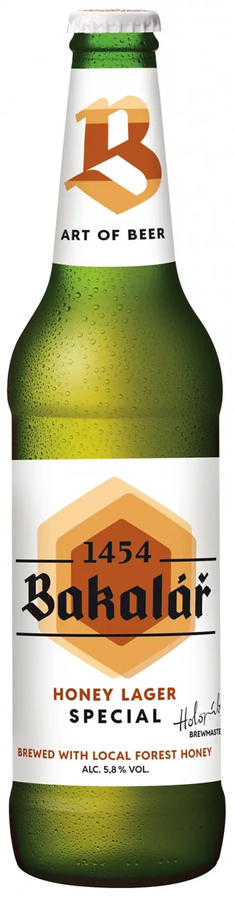 Bakalář Honey Lager Botella 500ml