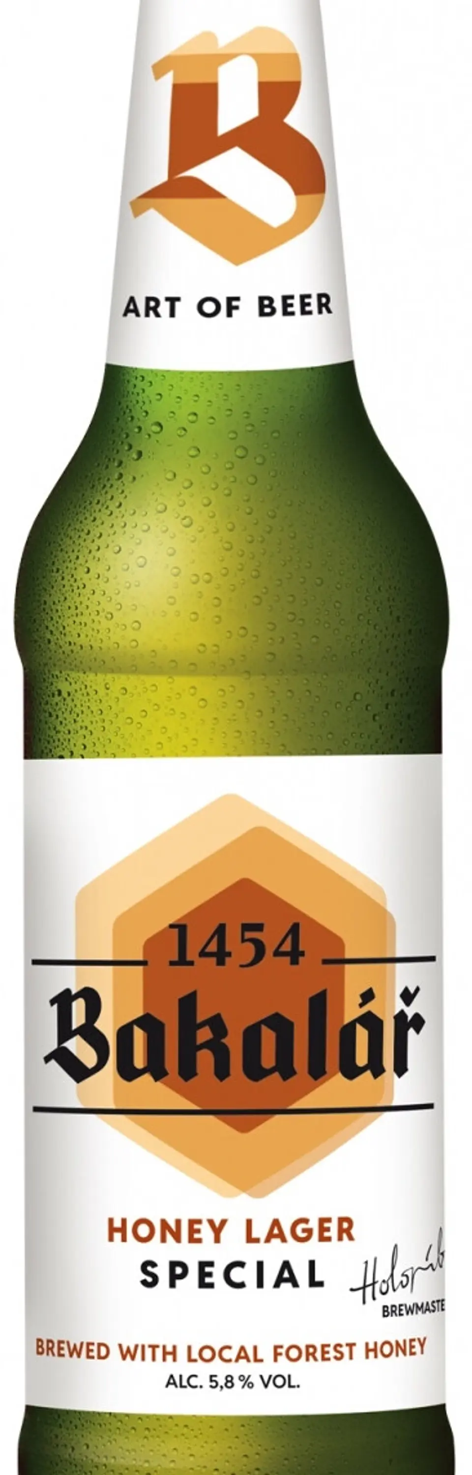 Bakalář Honey Lager Botella 500ml 1