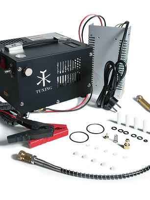 Compressor Portatil PCP  4500Psi  12V / 220V No necesita Agua ni aceite