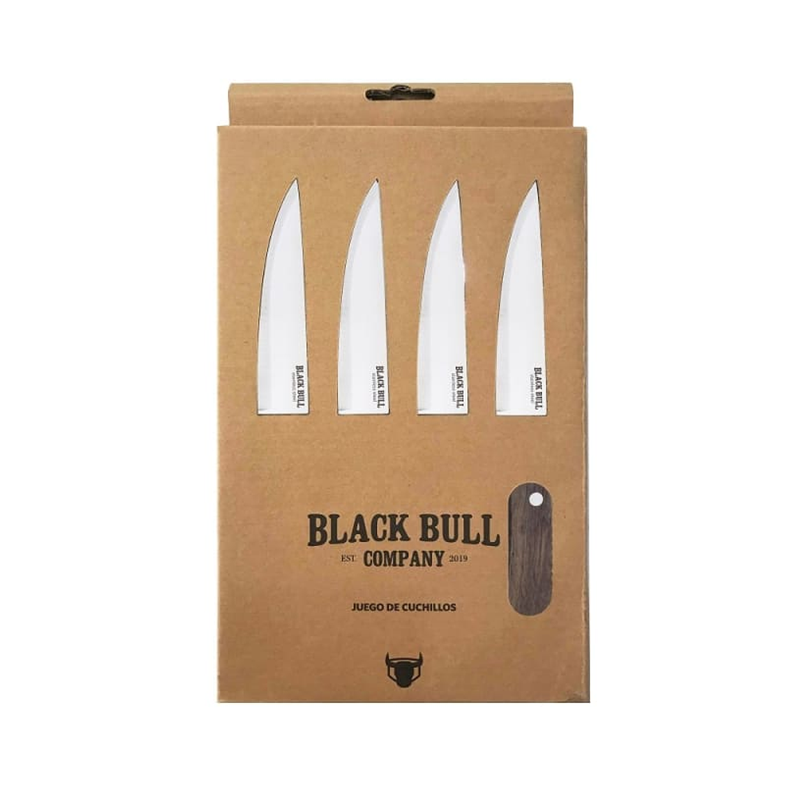 SET 4 CUCHILLOS STEAK BLACKBULL 2