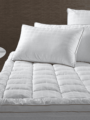 NNEDSZ Accessorize Deluxe Hotel Mattress Topper Queen