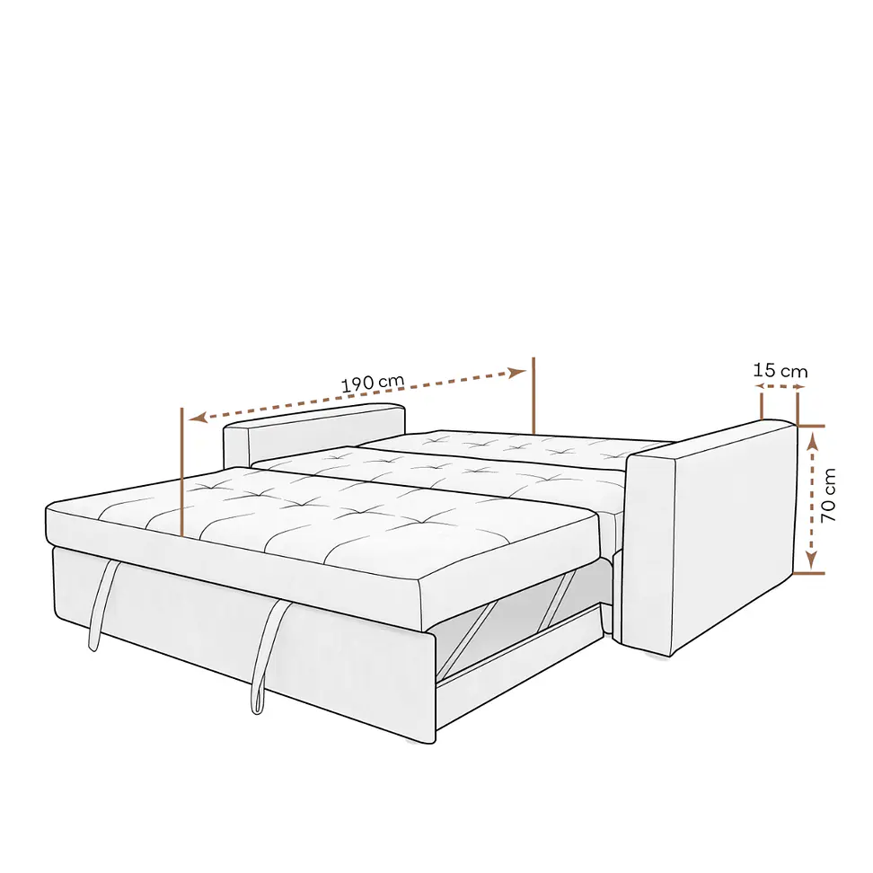 Sofá cama Lorien  8