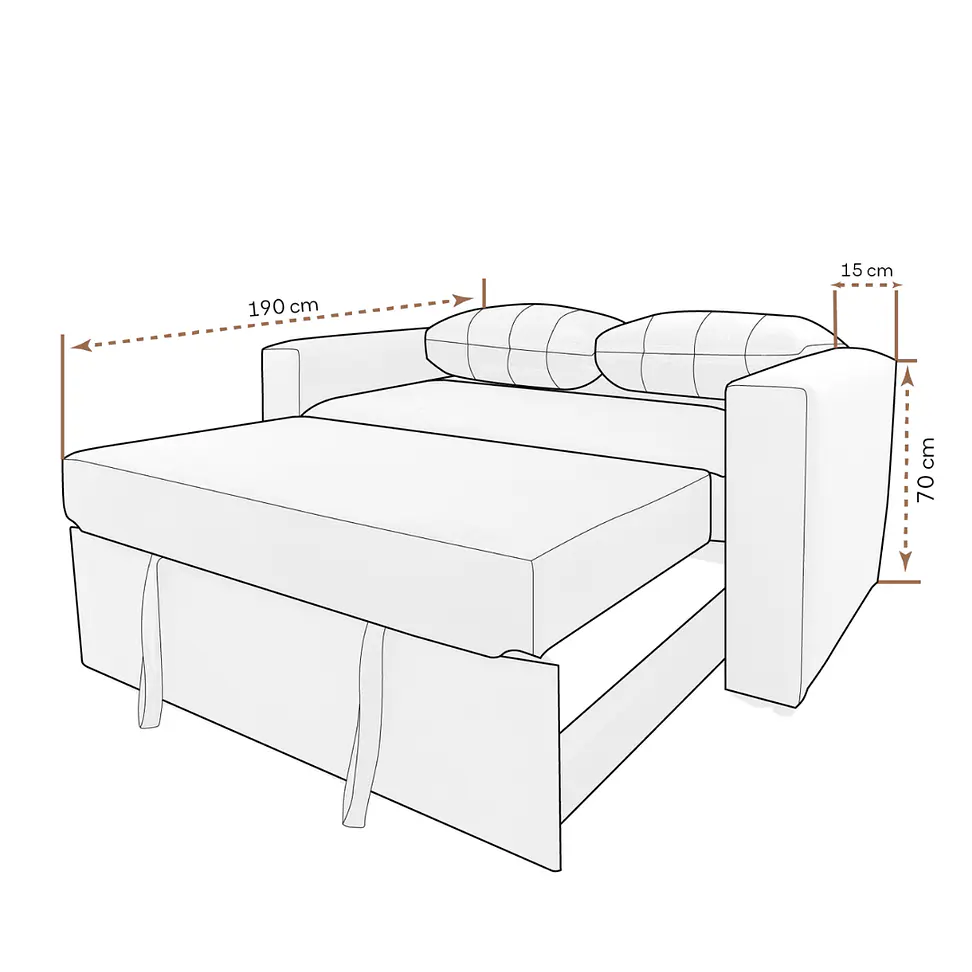 Sofá cama Villalba 7