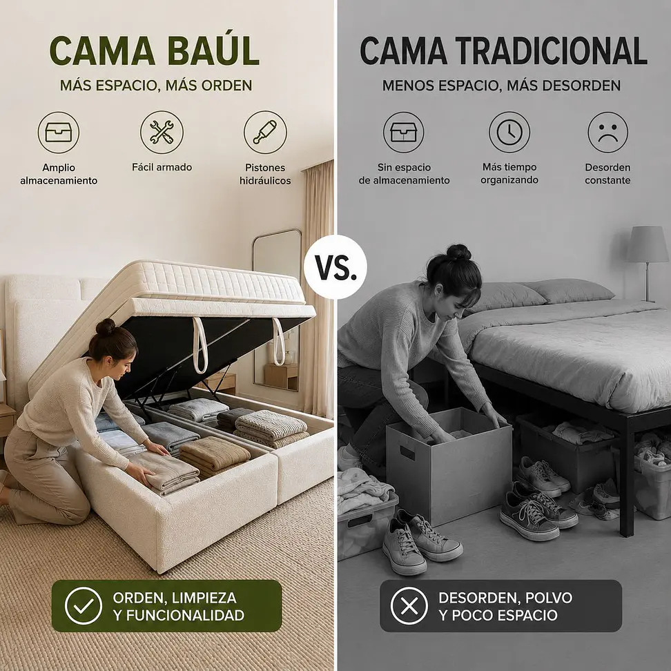 Cama Baúl Paris 5