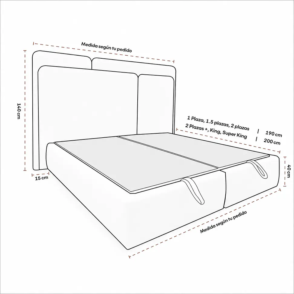 Cama Baúl Paris 3