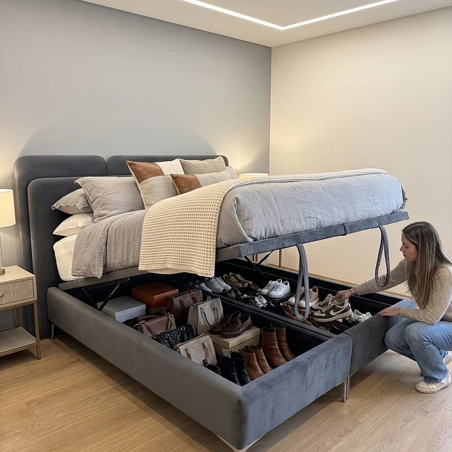 Cama Baúl Versalles 2