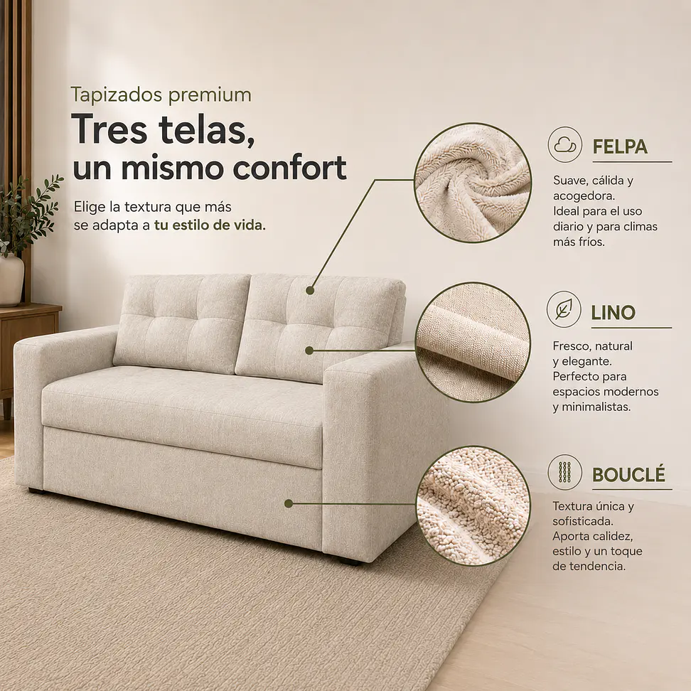 Sofá cama Oslo 6