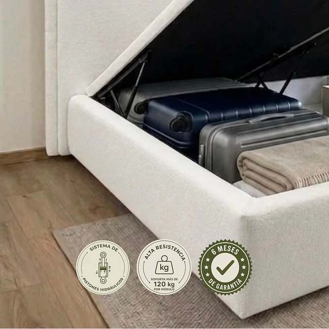 Cama Baúl Paris 8