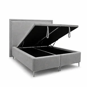 Cama Baúl con Respaldo Liso
