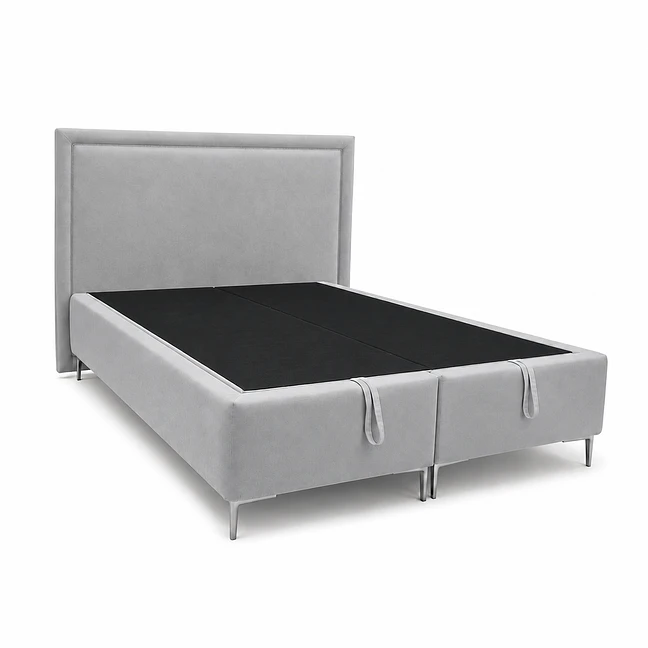 Cama Baúl con Respaldo Liso 2