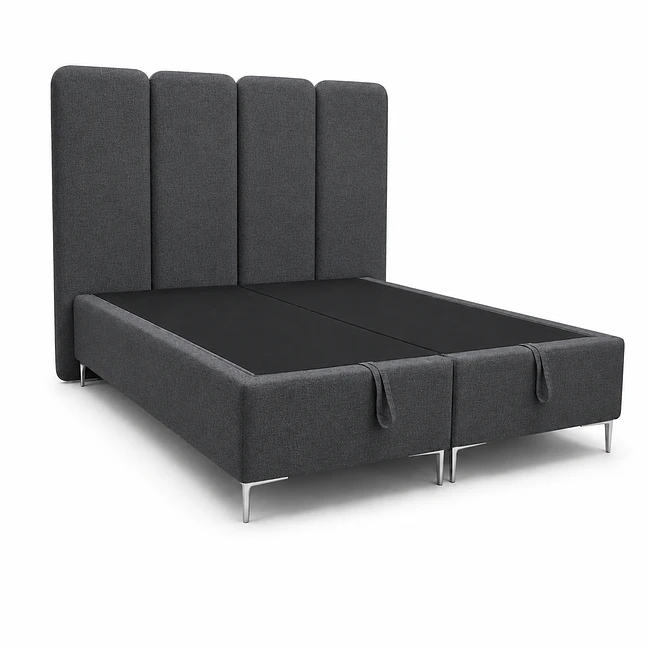 Cama Baúl con Respaldo Bari 2