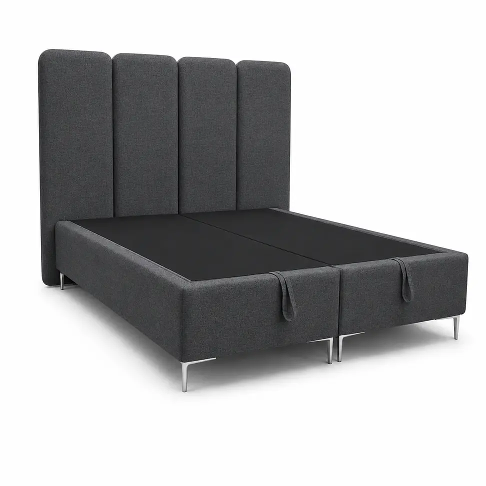 Cama Baúl con Respaldo Bari 2