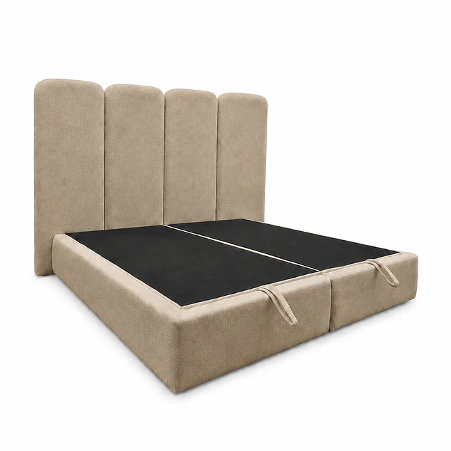 Cama Baúl Maxi con Respaldo Bari 2