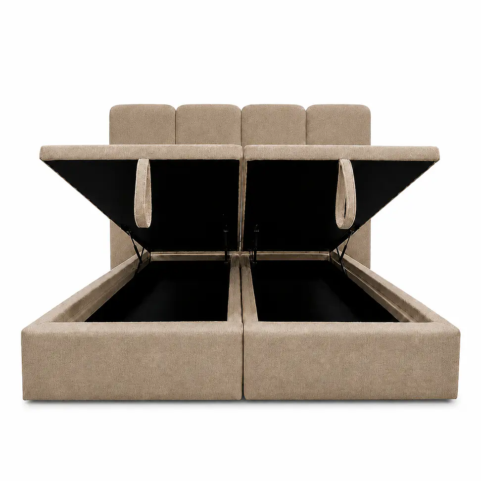 Cama Baúl Maxi con Respaldo Bari 4