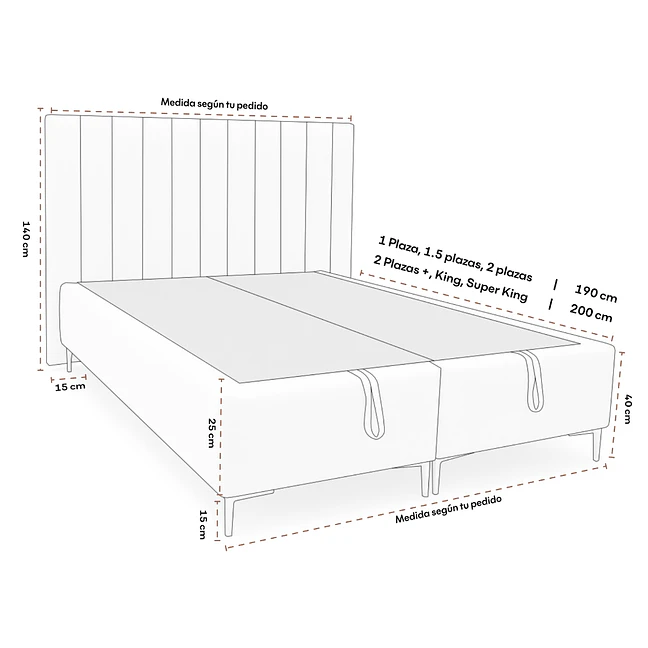 Cama Baúl Tubular Premium 5