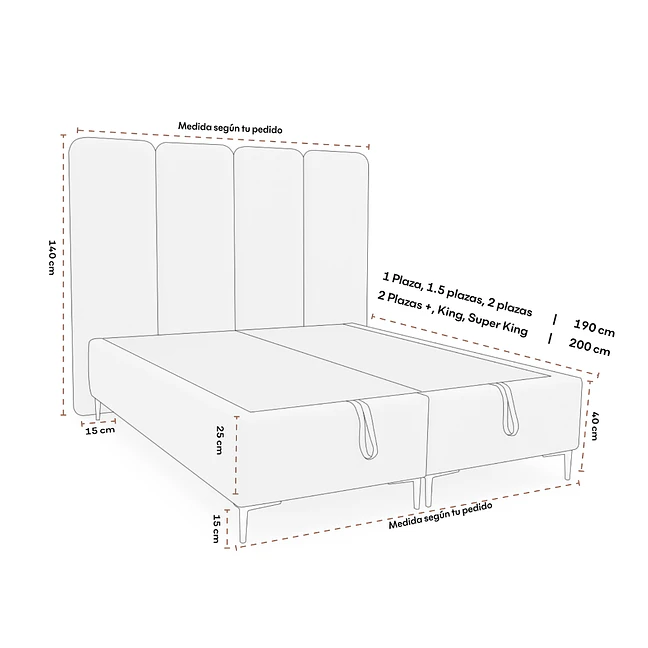 Cama Baúl Bari 5