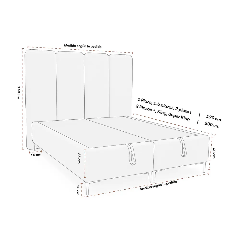 Cama Baúl Bari 5