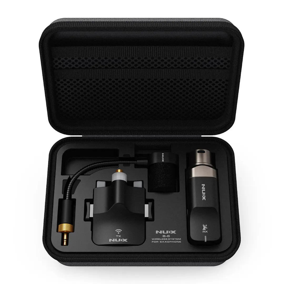 Microfono inalambrico para saxofon NUX B6 7