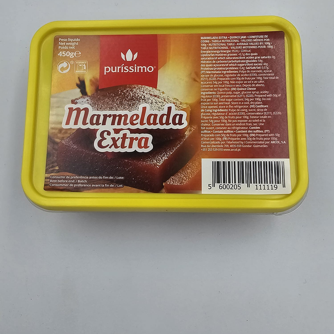 Marmelada extra puríssimo 450 gr 1