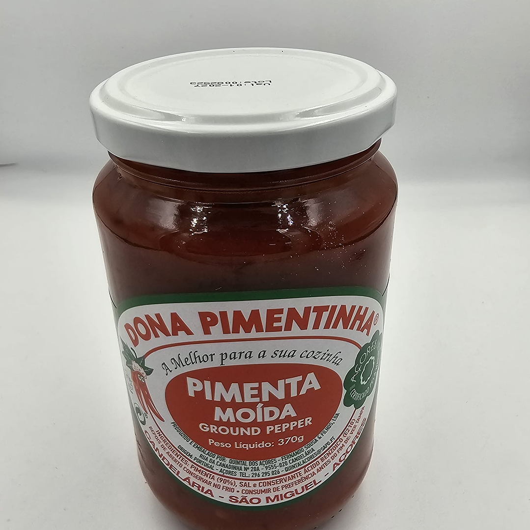 Pimenta Moída Dona Pimentinha de São Miguel 370 gr 1