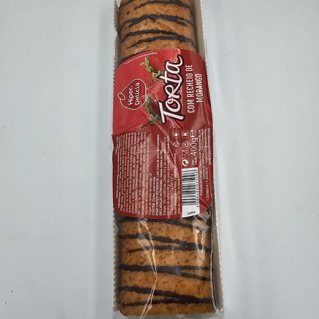 Torta de morango Hiper Delicia 400 gr 1