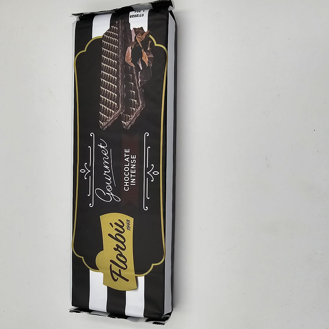 Bolachas Wafer chocolate intenso Florbú 150 gr 1