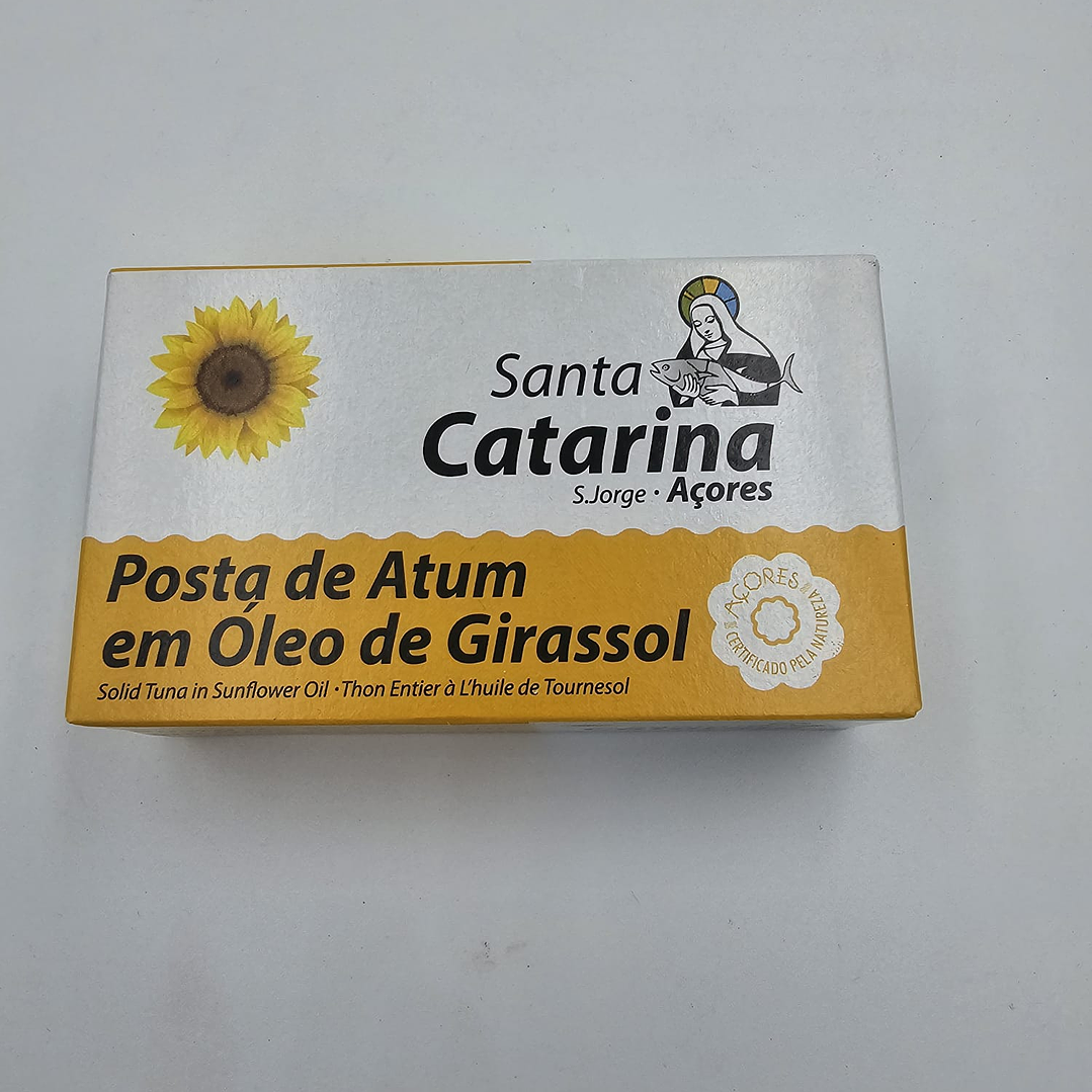 Posta de atum em óleo de girassol Santa Catarina 120 gr 1