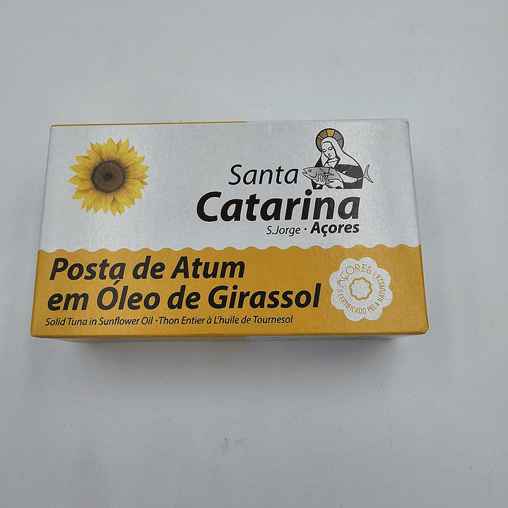 Posta de atum em óleo de girassol Santa Catarina 120 gr 1