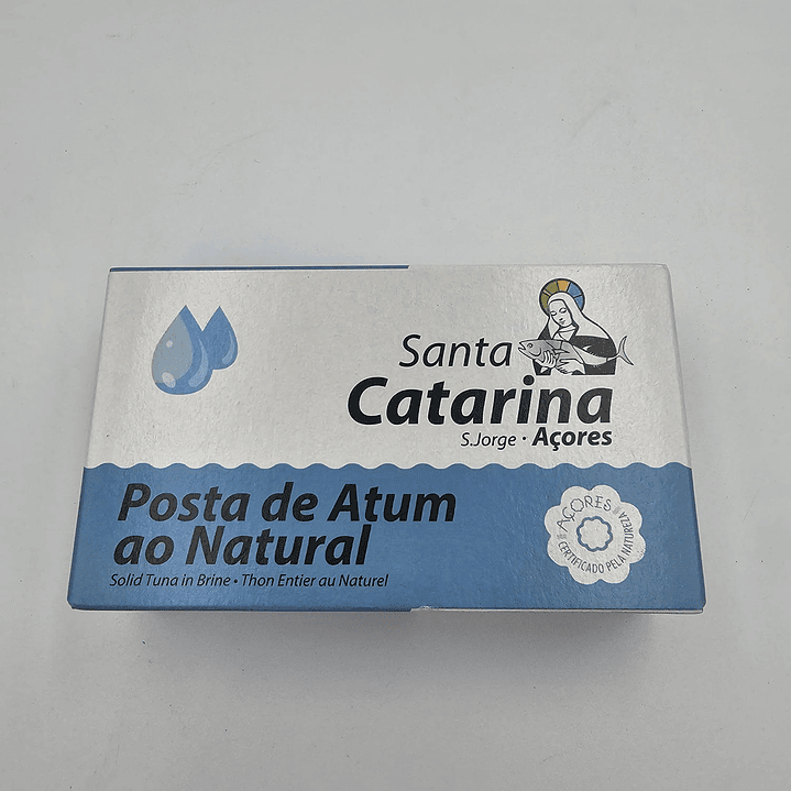 Posta de atum ao natural Santa Catarina 120 gr 1