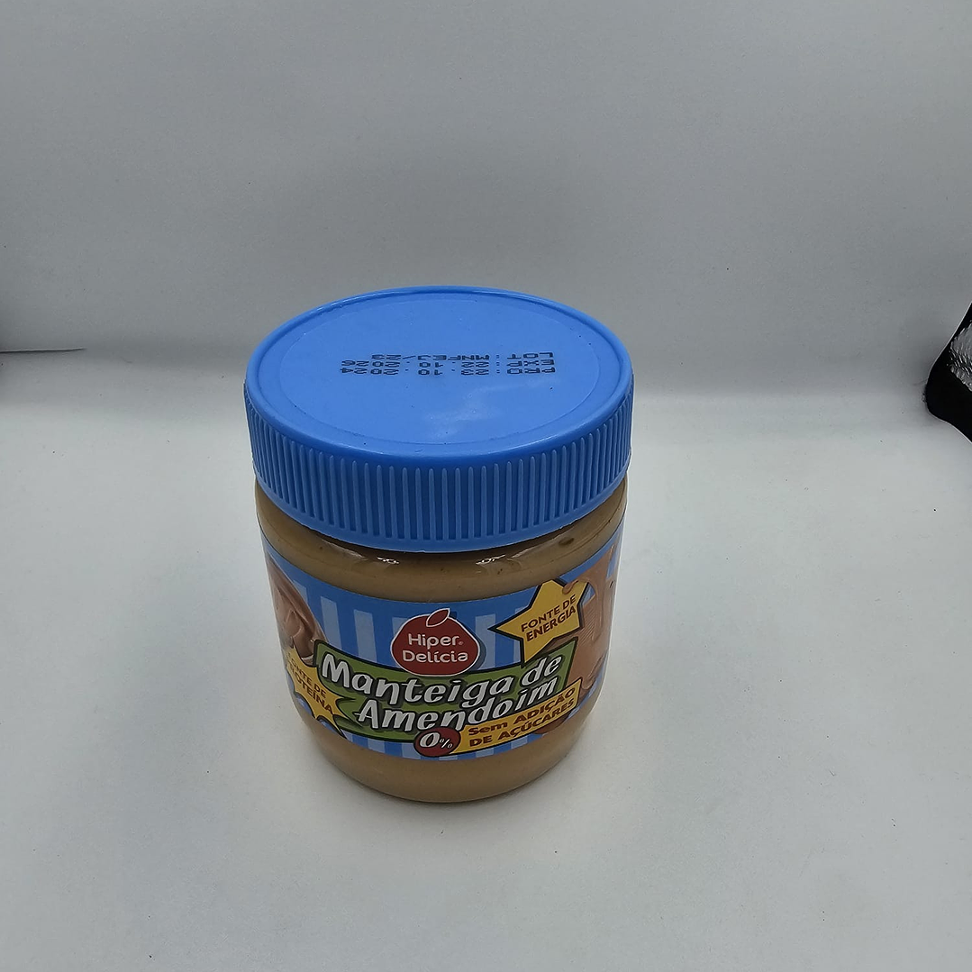 Manteiga de amendoim 0 % açucar Hiper Delicia 350 gr 1