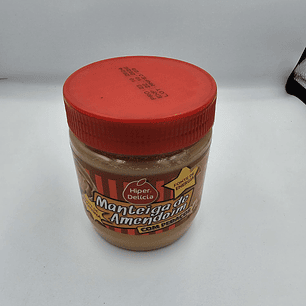 Manteiga de amendoim com pedaços Hiper Delicia 350 gr