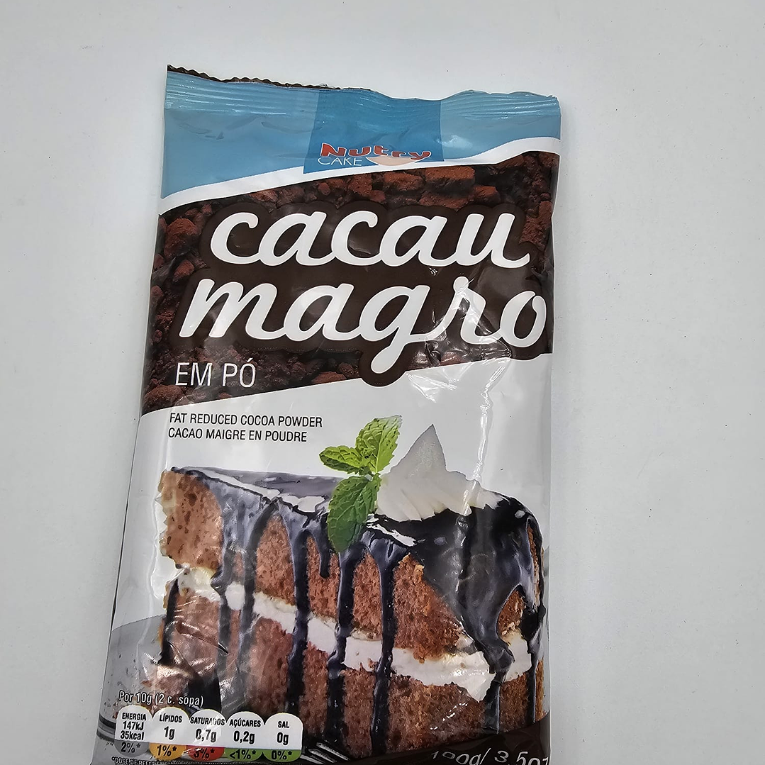 Cacau magro em pó Nutry 100 gr 1
