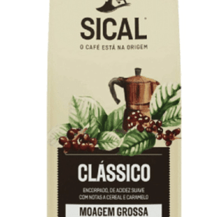 Café moído sical moagem grossa 220g